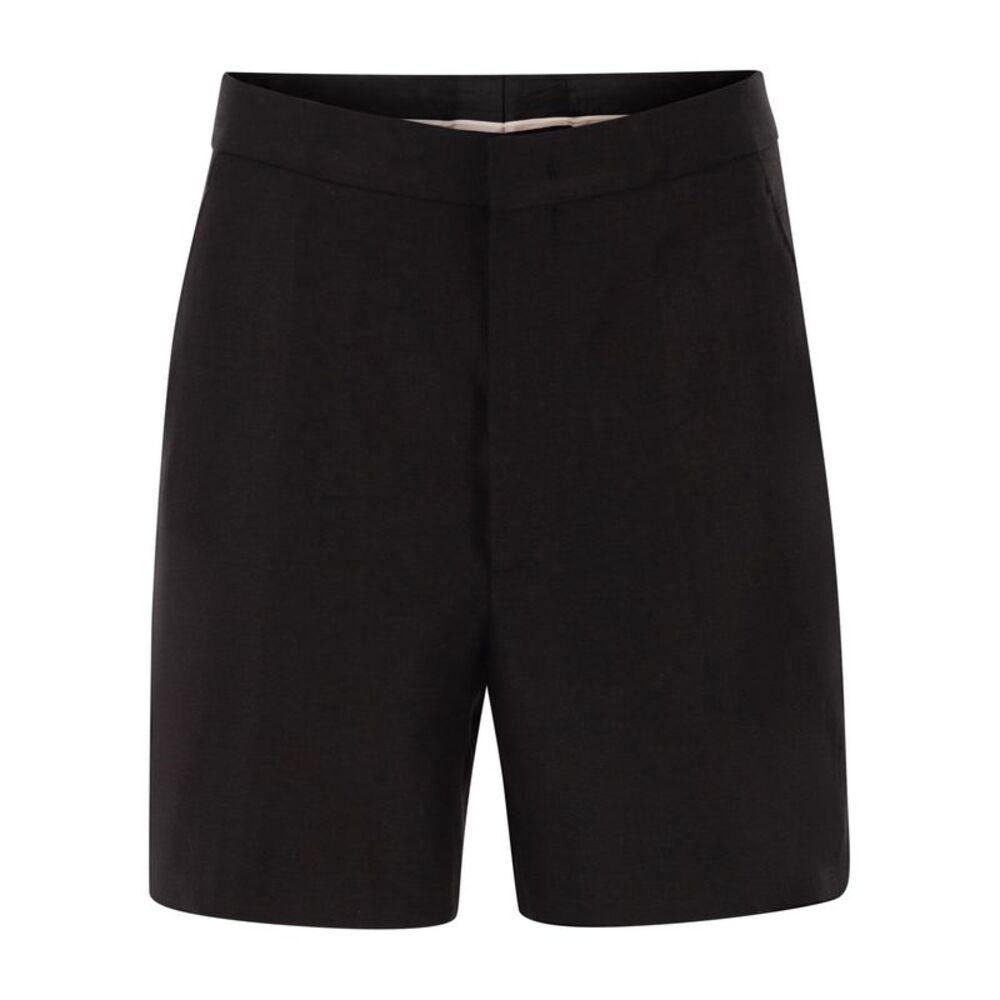 Tagliatore Women Elle - Tailored Linen Bermuda Shorts